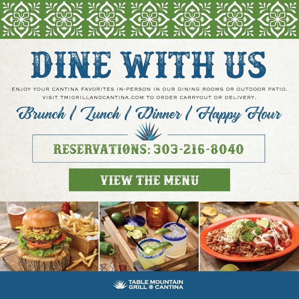 Dining | Table Mountain Inn – Golden Colorado Hotel