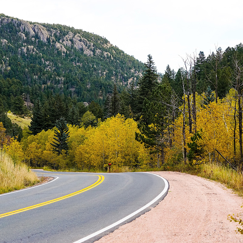 ttd_golden_gate_canyon road through Golden Gate Canyon State Park